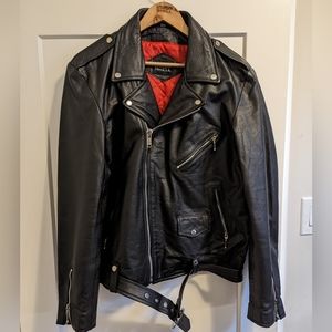 Straight To Hell Apparel Commando Long Leather Jacket